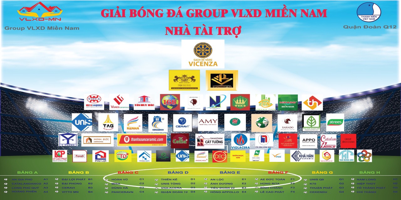 Viglacera chi nhánh miền Nam tham gia giải bóng đá Group Vật liệu xây dựng Miền Nam lần thứ 2/2019.